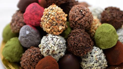 松露巧克力图片大全