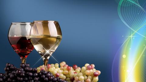 葡萄与美酒图片分享