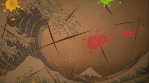 智力游戏水果忍者图片