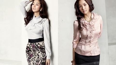 韩国明星朴敏英图片