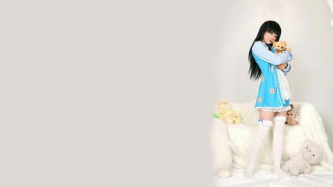 可爱的长发美女图片大全