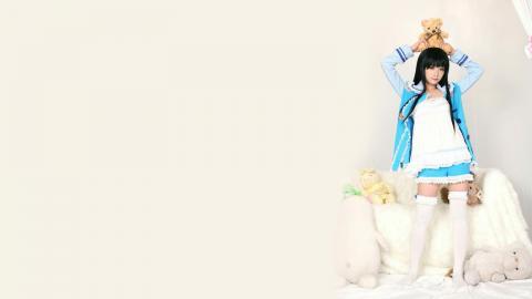 可爱的长发美女图片大全