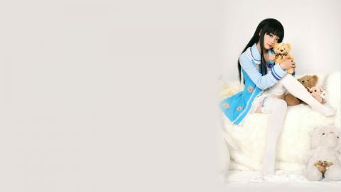 可爱的长发美女图片大全