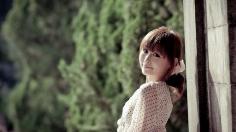 可爱的长发美女图片大全