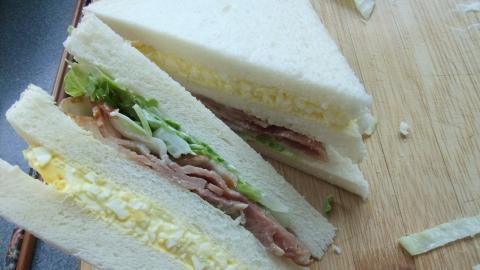 美味可口的三明治图片