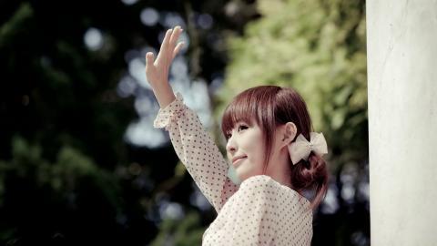 可爱的长发美女图片大全