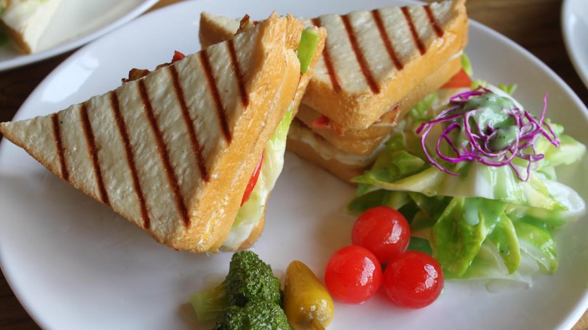 美味可口的三明治图片