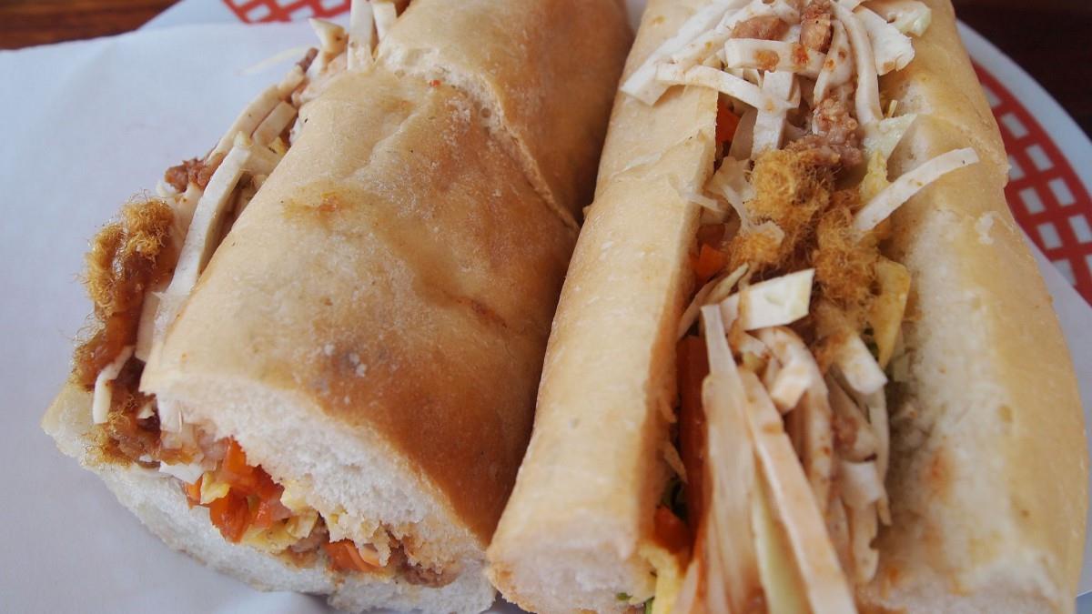 美味可口的三明治图片