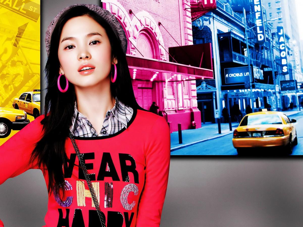 韩国美女明星宋慧乔图片