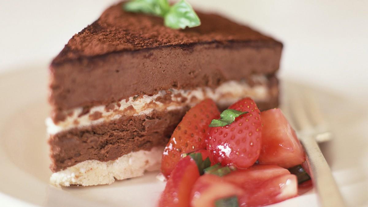 巧克力蛋糕图片