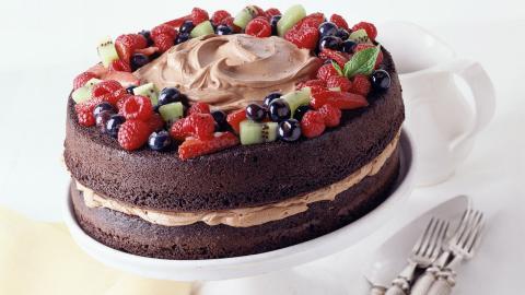 巧克力蛋糕图片