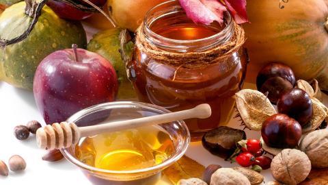 甜蜜蜜的蜂蜜图片