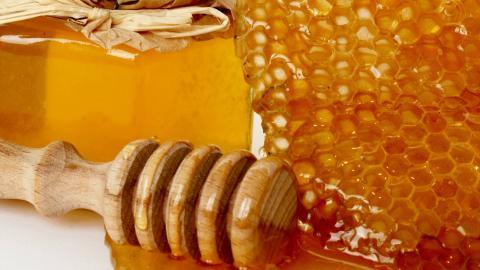 甜蜜蜜的蜂蜜图片