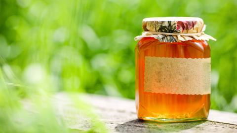 甜蜜蜜的蜂蜜图片