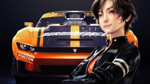 山脊赛车游戏图片