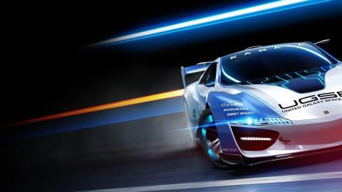 山脊赛车游戏图片