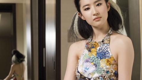 清纯美女刘亦菲图片