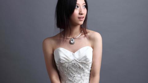 王若涵婚纱图片