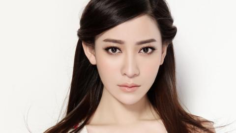 长发美女林冶图片大全