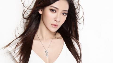 长发美女林冶图片大全