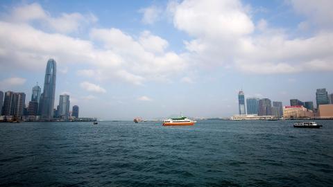 香港维多利亚港风景图片第一辑