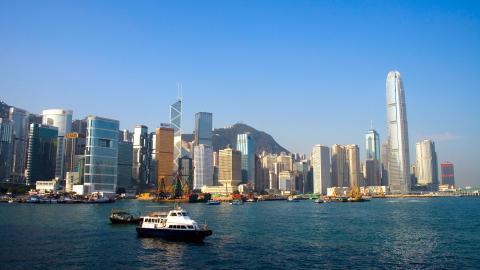 香港维多利亚港风景图片第一辑