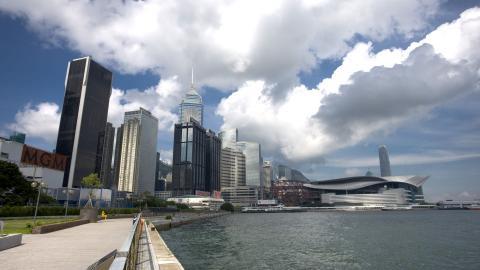 香港维多利亚港风景图片第一辑