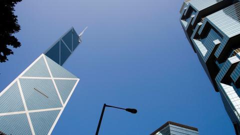 香港高楼大厦风光图片