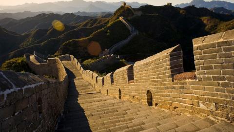 金山岭长城风光图片第一辑