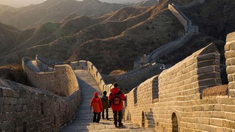 金山岭长城风光图片第一辑