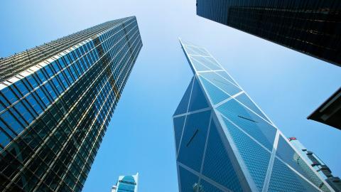 香港高楼大厦风光图片