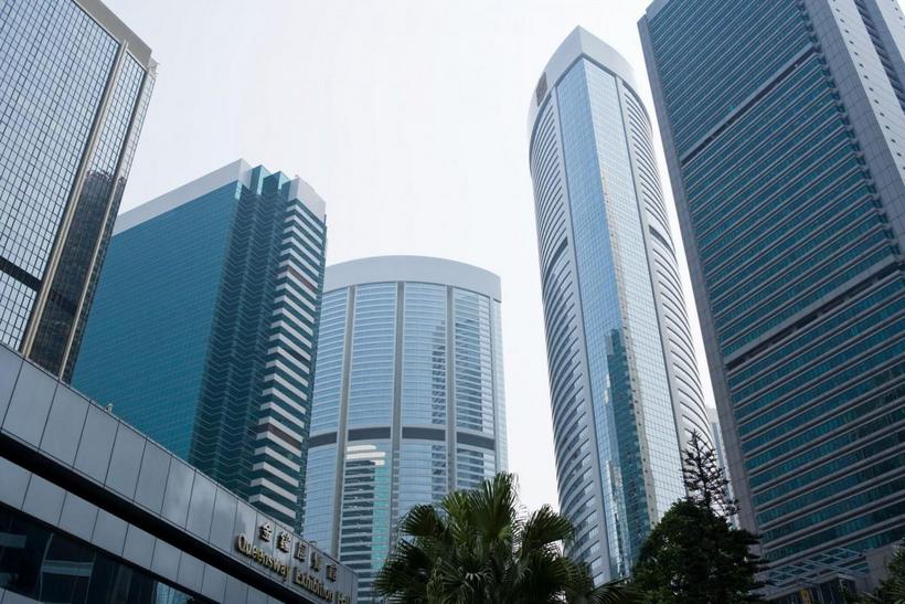 香港高楼大厦风光图片