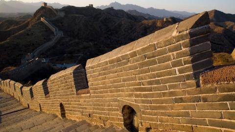 金山岭长城风光图片第一辑