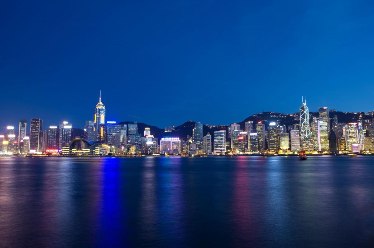 香港维多利亚港风景图片第一辑