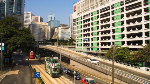 香港高楼大厦风光图片