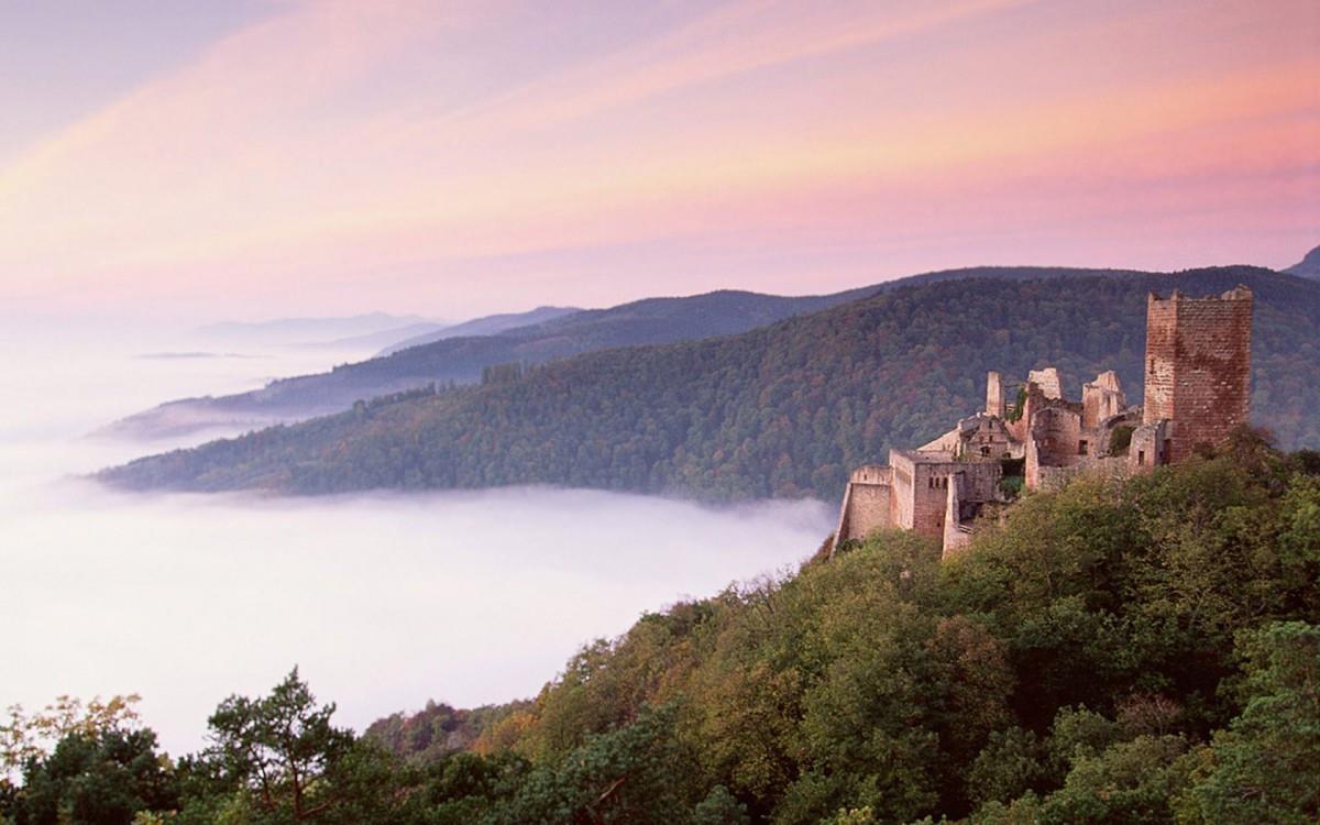 欧式城堡建筑图片