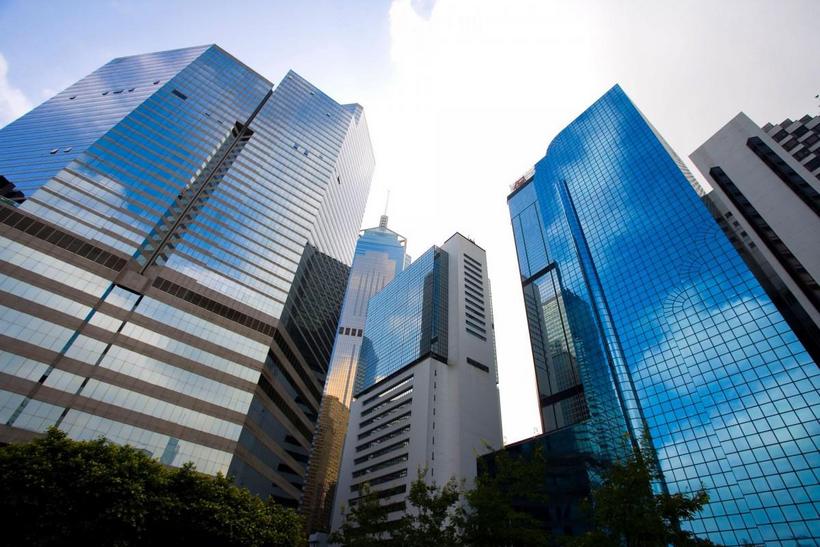 香港高楼大厦风光图片