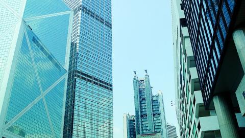 香港高楼大厦风光图片