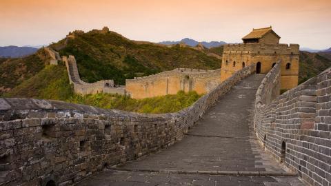 金山岭长城风光图片第一辑