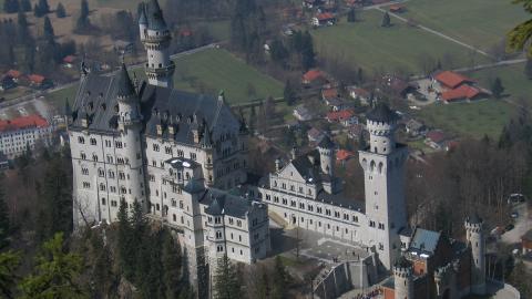 欧式城堡建筑图片