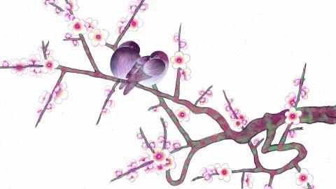 工笔花鸟画图片2