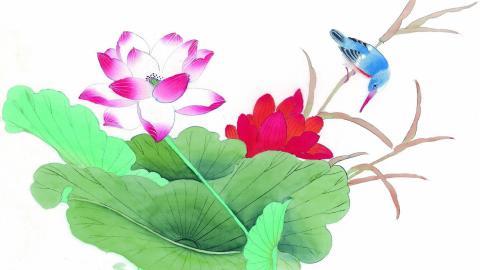 工笔花鸟画图片2