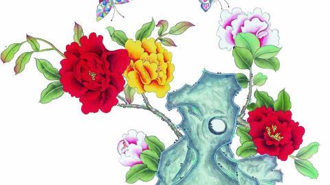 工笔花鸟画图片2