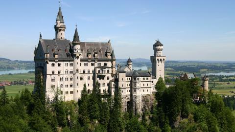 欧式城堡建筑图片