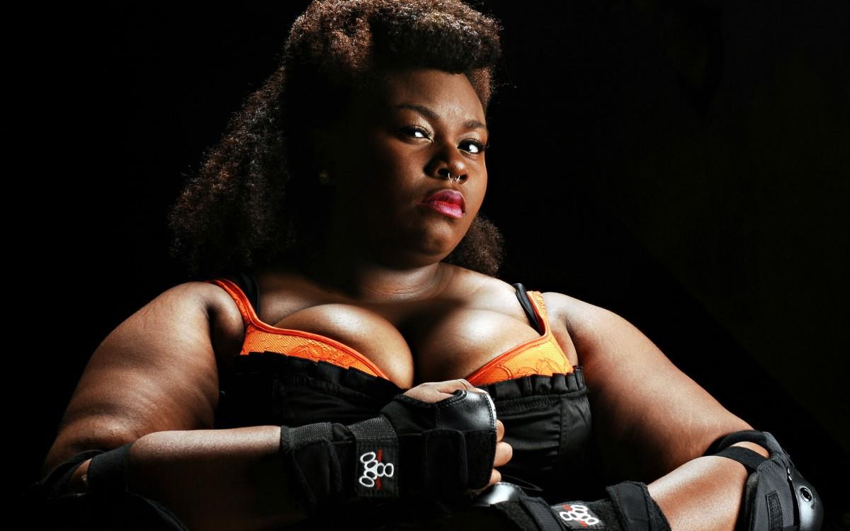 女子搏击运动图片