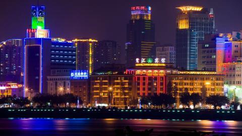 福建厦门清凉夜景图片