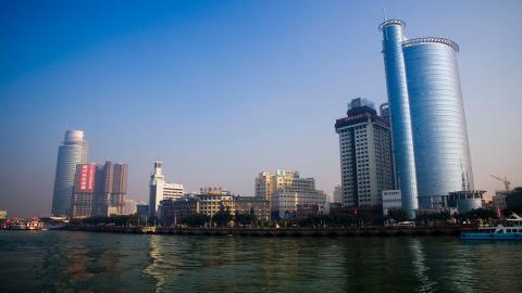 福建厦门清凉夜景图片