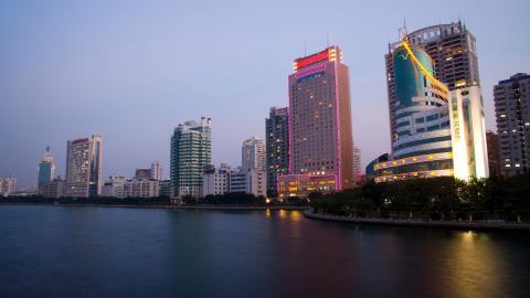 福建厦门清凉夜景图片