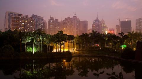 福建厦门清凉夜景图片