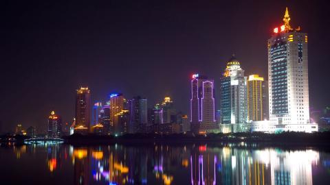 福建厦门清凉夜景图片